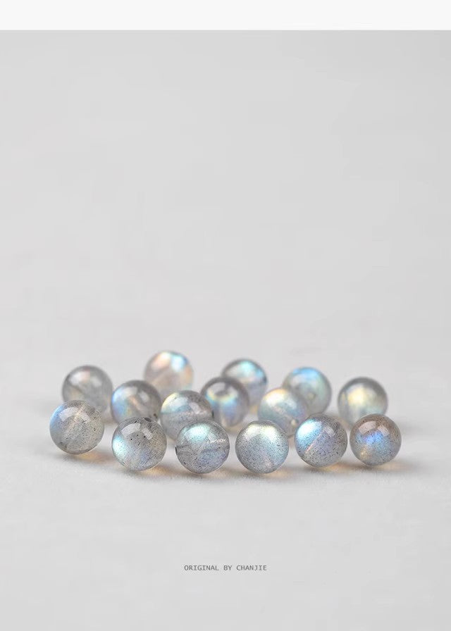Natural Gray Moonstone(Single Bead)
