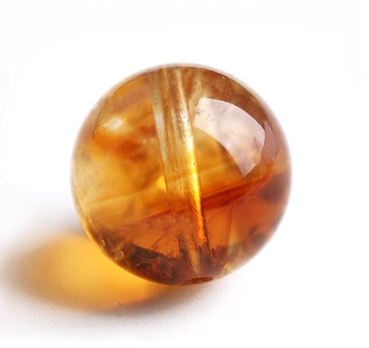 Natural Yellow Tower Crystal(Single Bead)