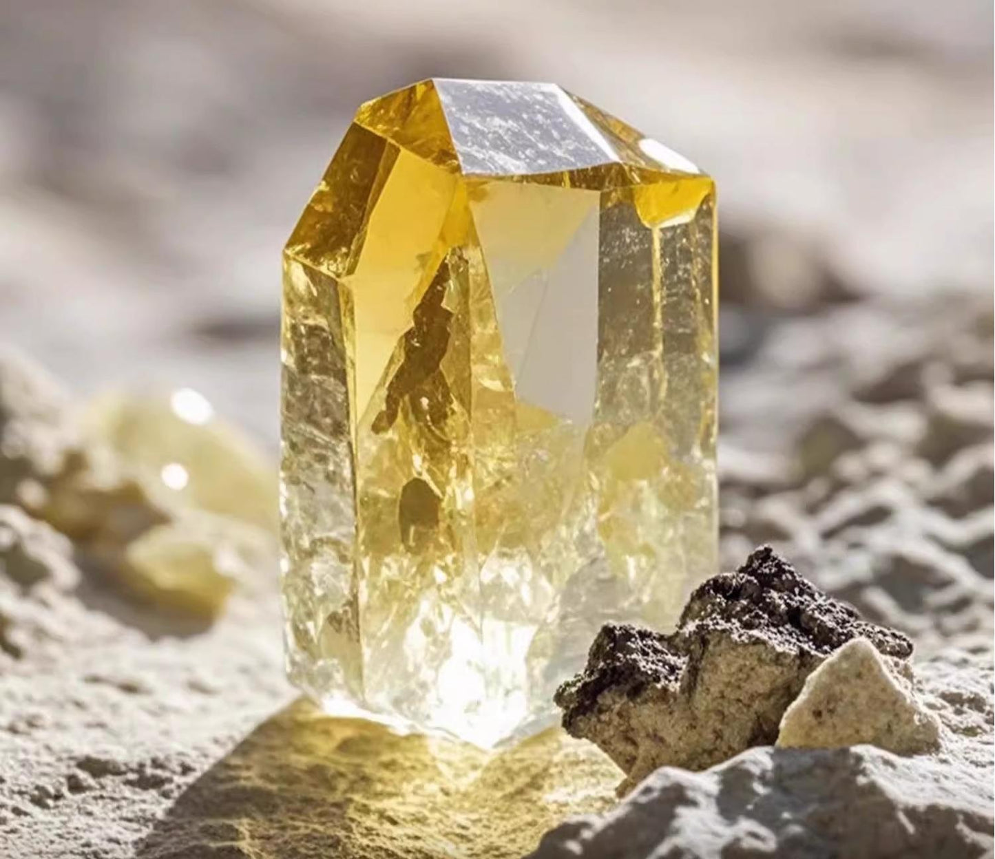Natural Citrine(Single Bead)
