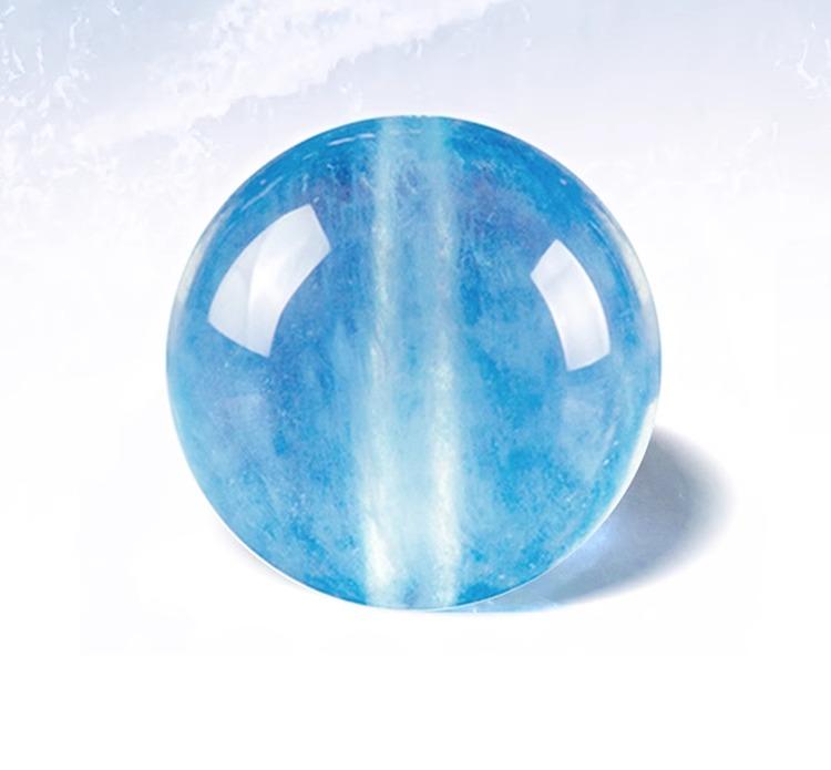 Natural Aquamarine(Single Bead)