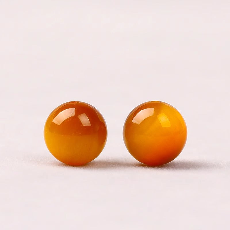 Golden Tiger Eye Stone(Single Bead)