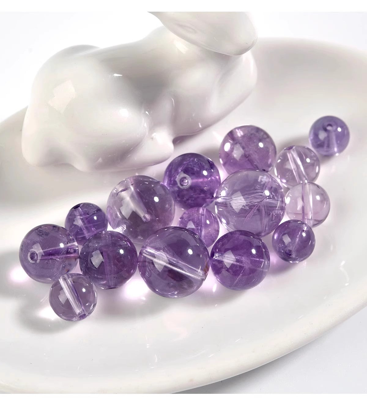 Bolivian Amethyst(Single Bead)