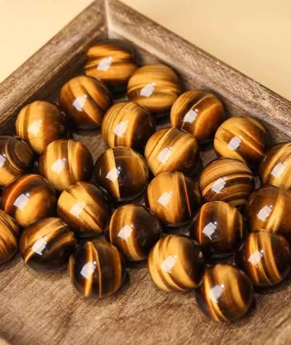 Natural Yellow Tiger Eye(Single Bead)