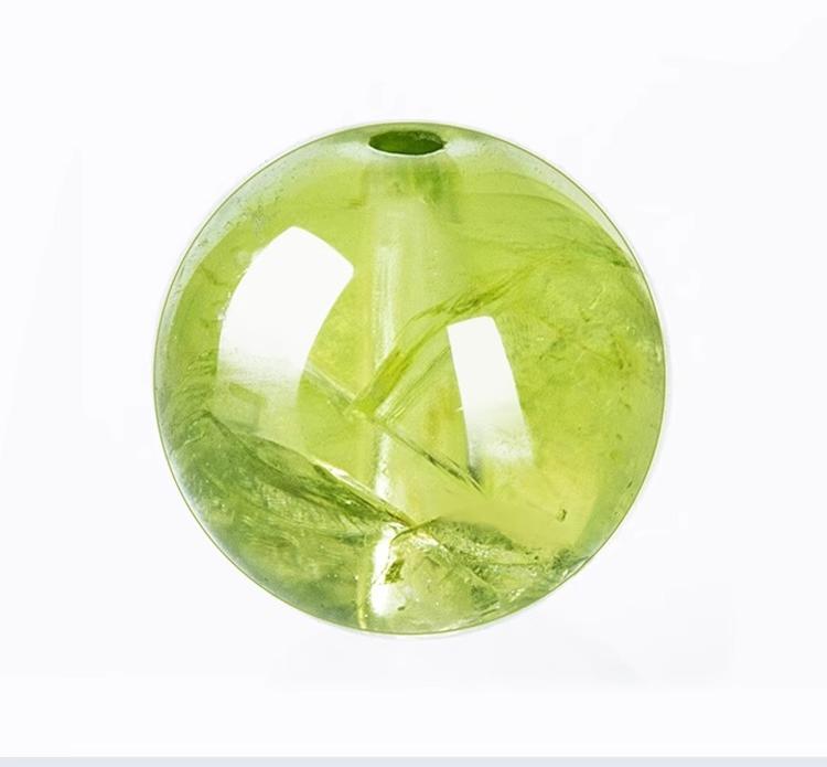 Ice Olive Crystal(Single Bead)