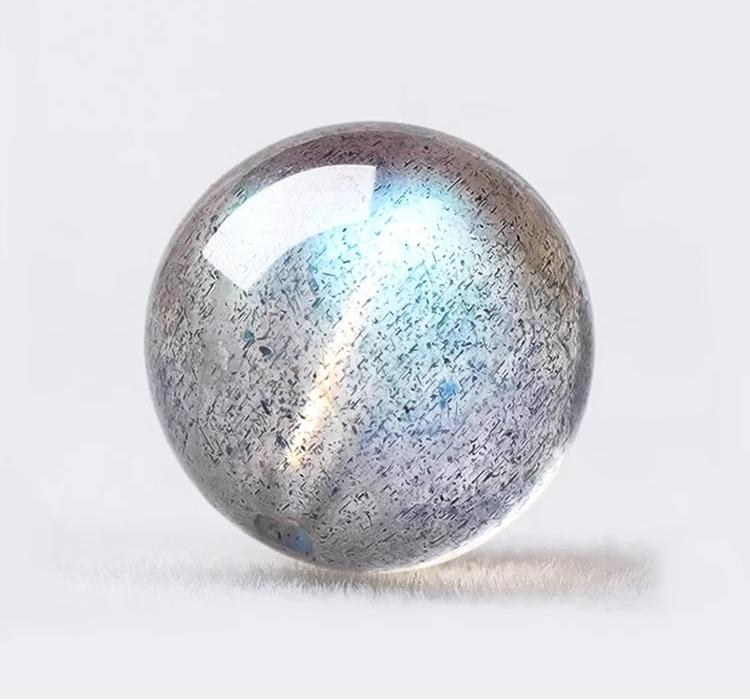 Natural Gray Moonstone(Single Bead)