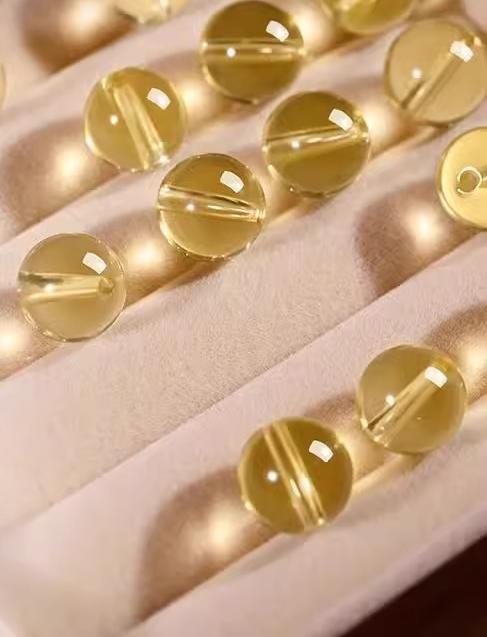 Natural Citrine(Single Bead)