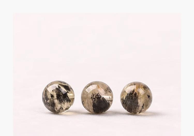 Black Aurora Super Seven Crystal(Single Bead)
