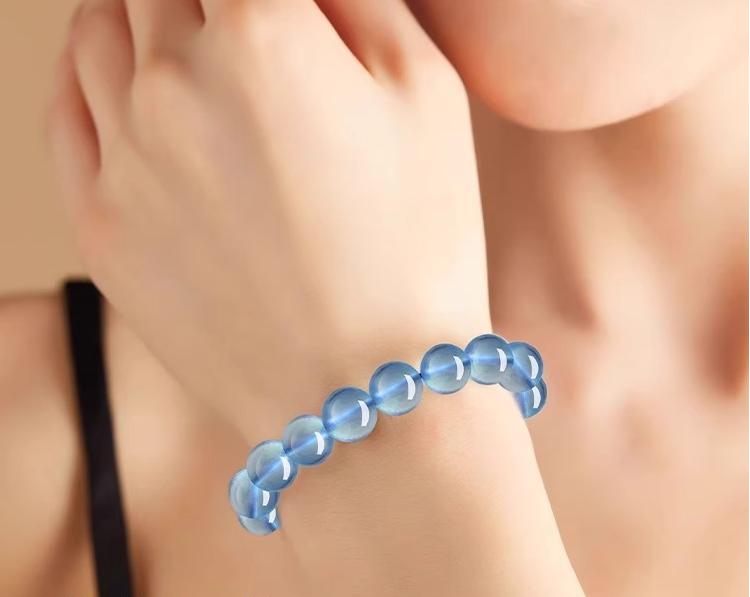 Natural Aquamarine(Single Bead)