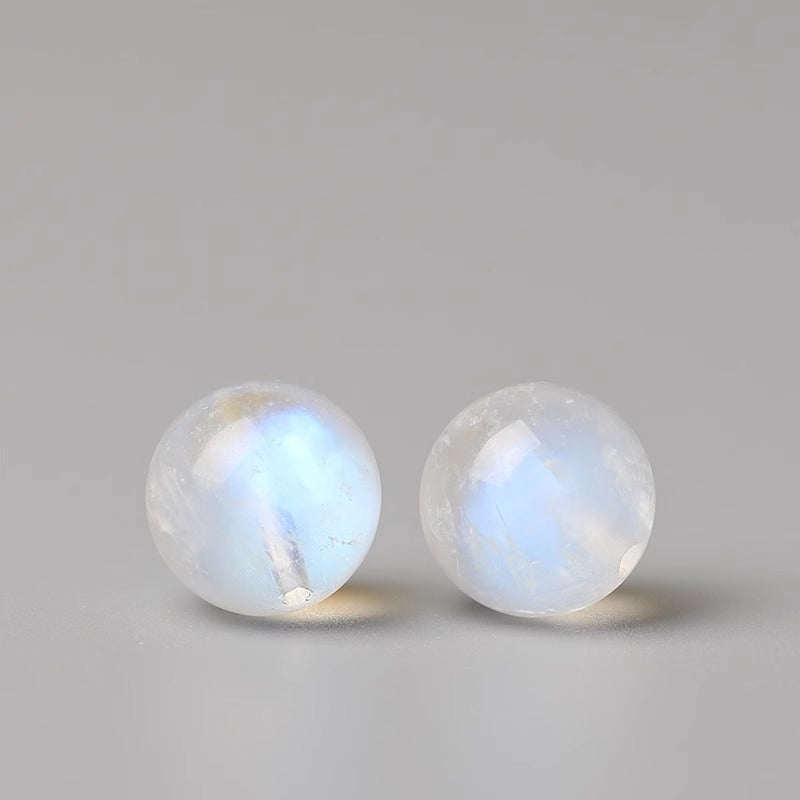 Ice Blue Moonstone(Single Bead)