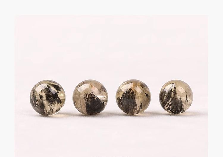 Black Aurora Super Seven Crystal(Single Bead)