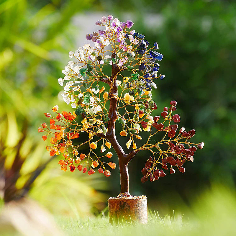 Colorful Crystal Fortune Tree
