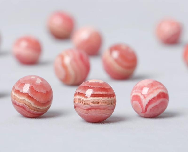 Argentine Rhodonite(Single Bead)