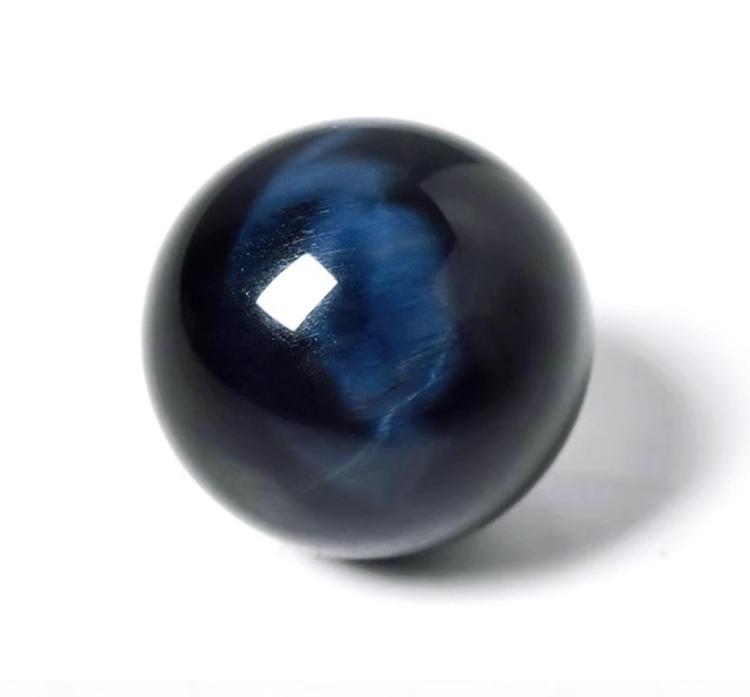 Blue Tiger Eye Stone(Single Bead)