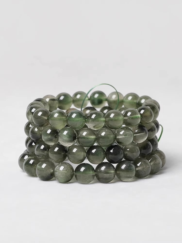 Natural Green Hair Crystal(Single Bead)