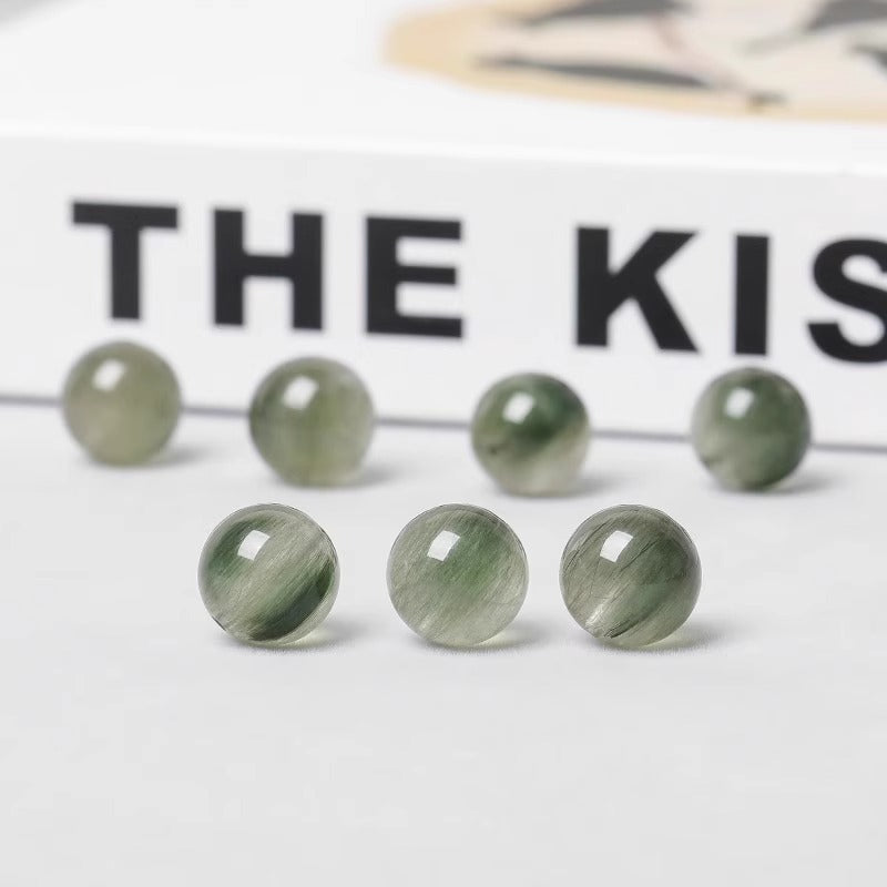 Natural Green Hair Crystal(Single Bead)
