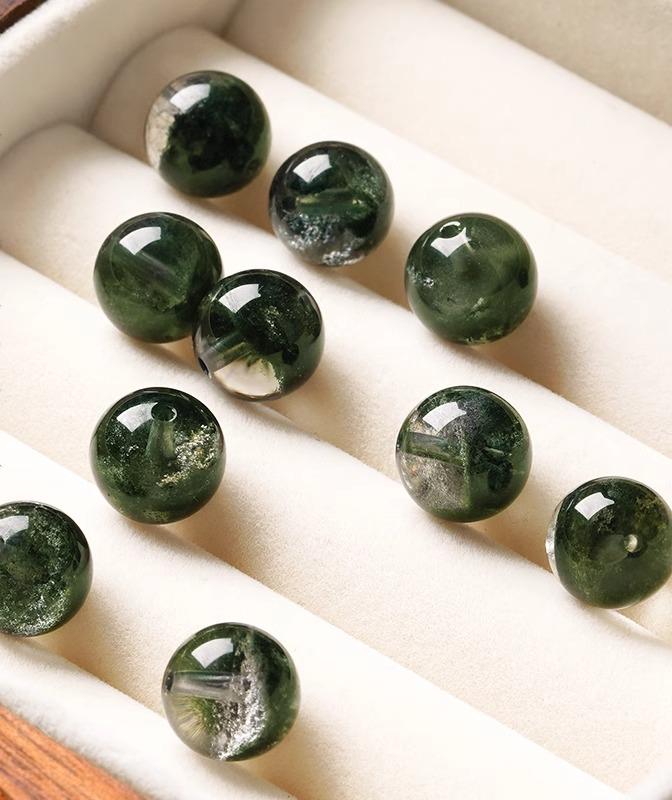 Green Phantom Cornucopia(Single Bead)
