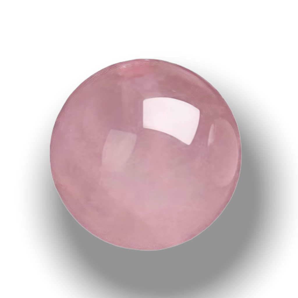 Natural Horse Rose Quartz(Single Bead)