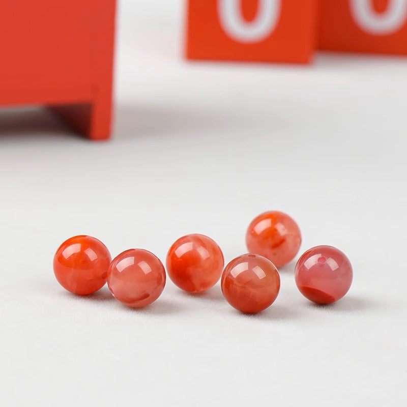 South Red Agate(Single Bead)