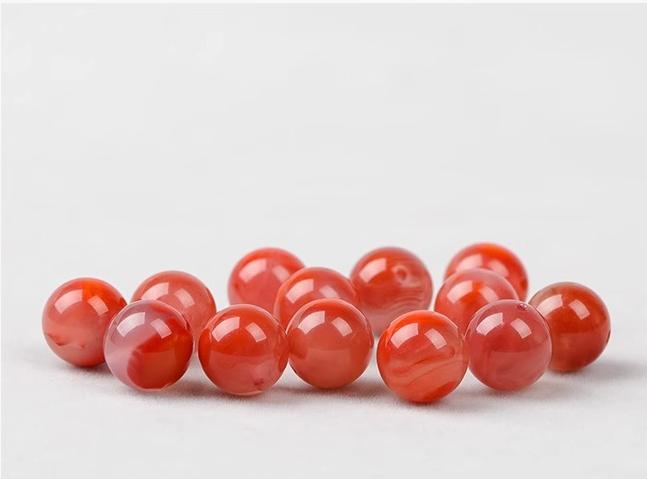 South Red Agate(Single Bead)