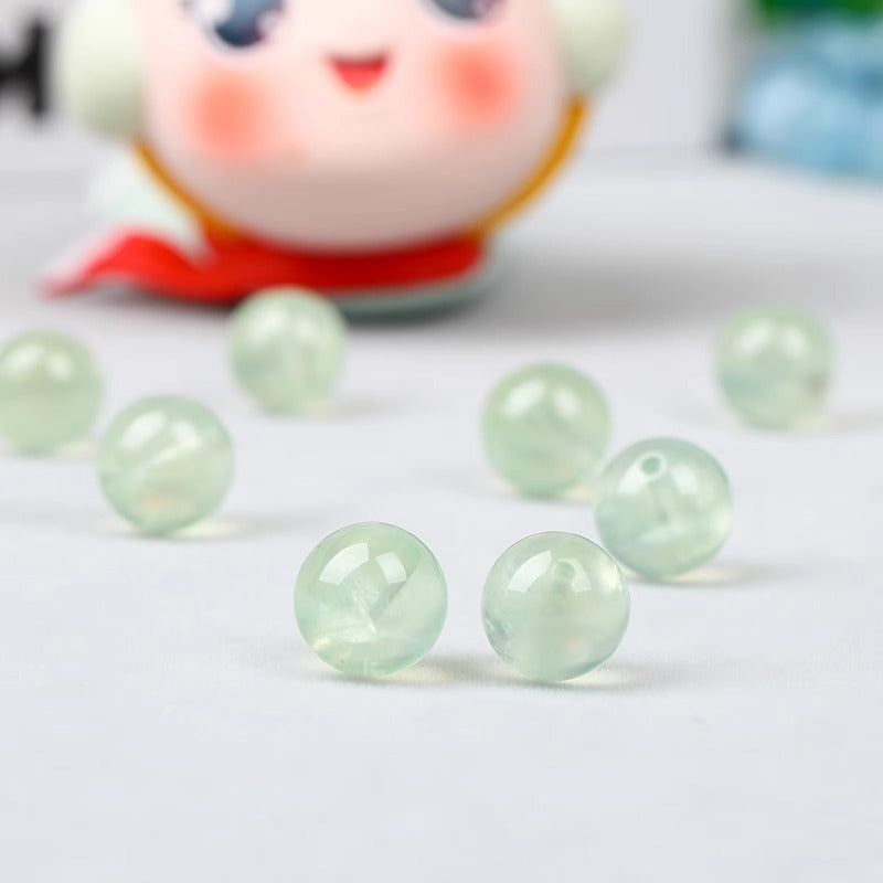 Natural Prehnite(Single Bead)