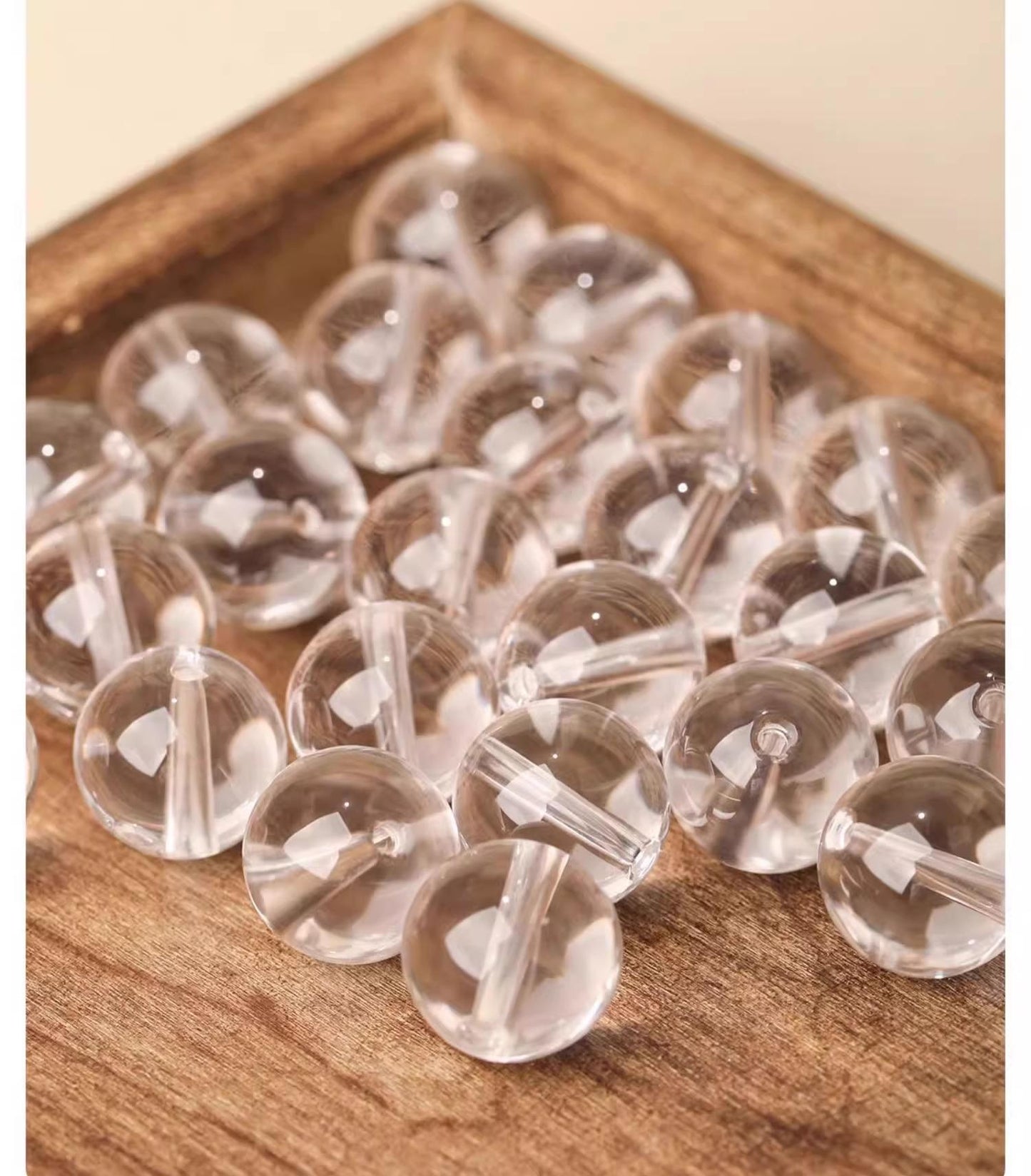 Natural White Crystal(Single Bead)