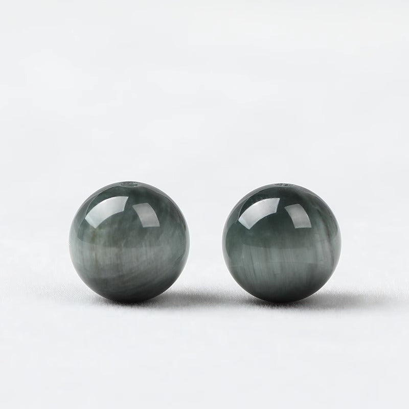 Natural Eagle Eye Stone(Single Bead)