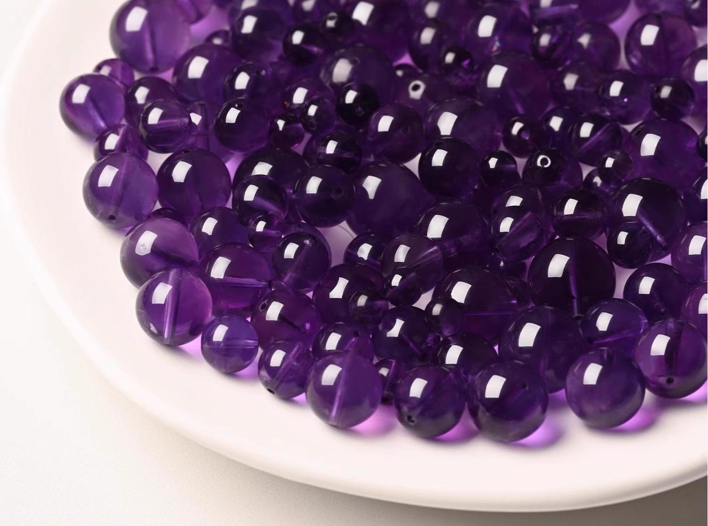 Uruguayan Amethyst(Single Bead)