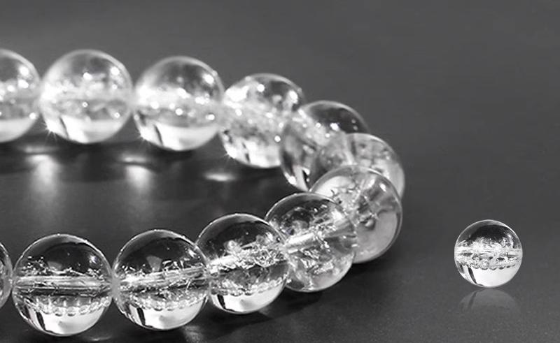 Himalayan White Crystal(Single Bead)