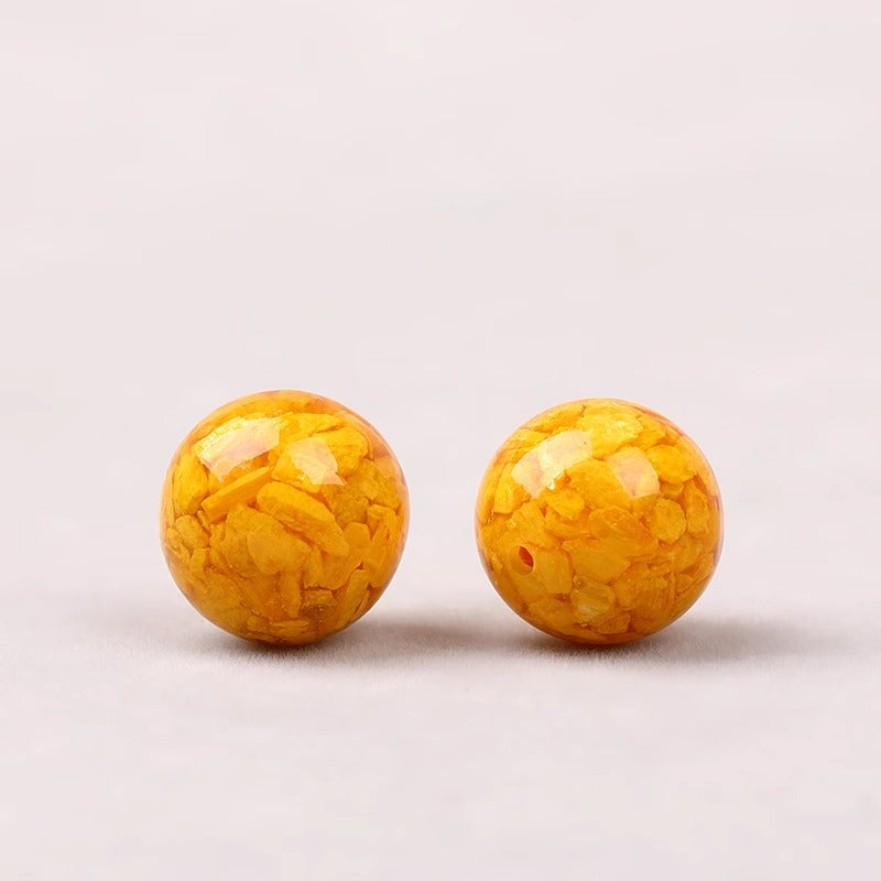Realgar Cinnabar Crystal(Single Bead)