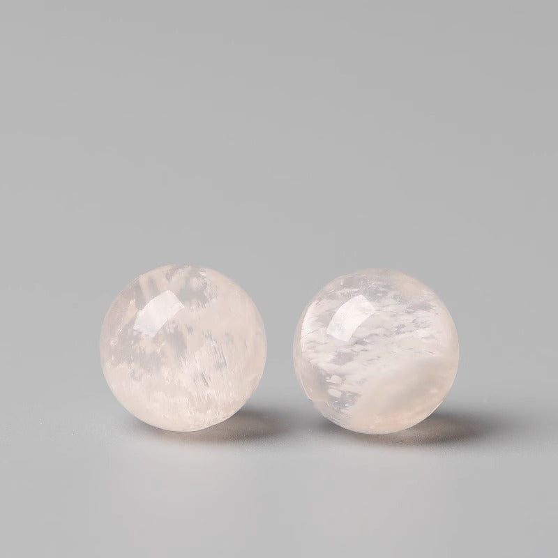 Natural pink snowflakes（Single Bead）