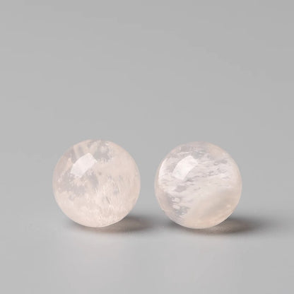 Natural pink snowflakes（Single Bead）