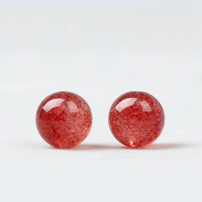 Natural Strawberry Crystal（Single Bead）