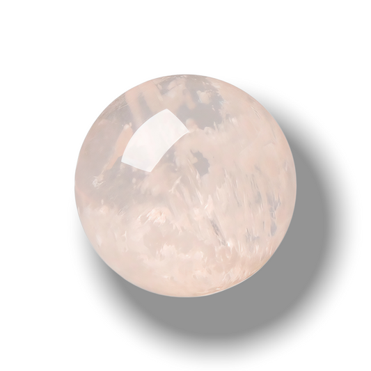 Natural pink snowflakes（Single Bead）