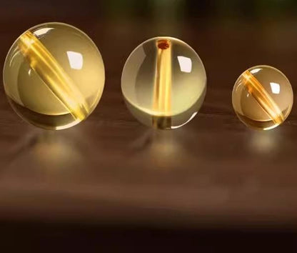 Natural Citrine（Single Bead）