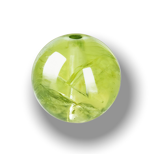 Ice Olive Crystal(Single Bead)