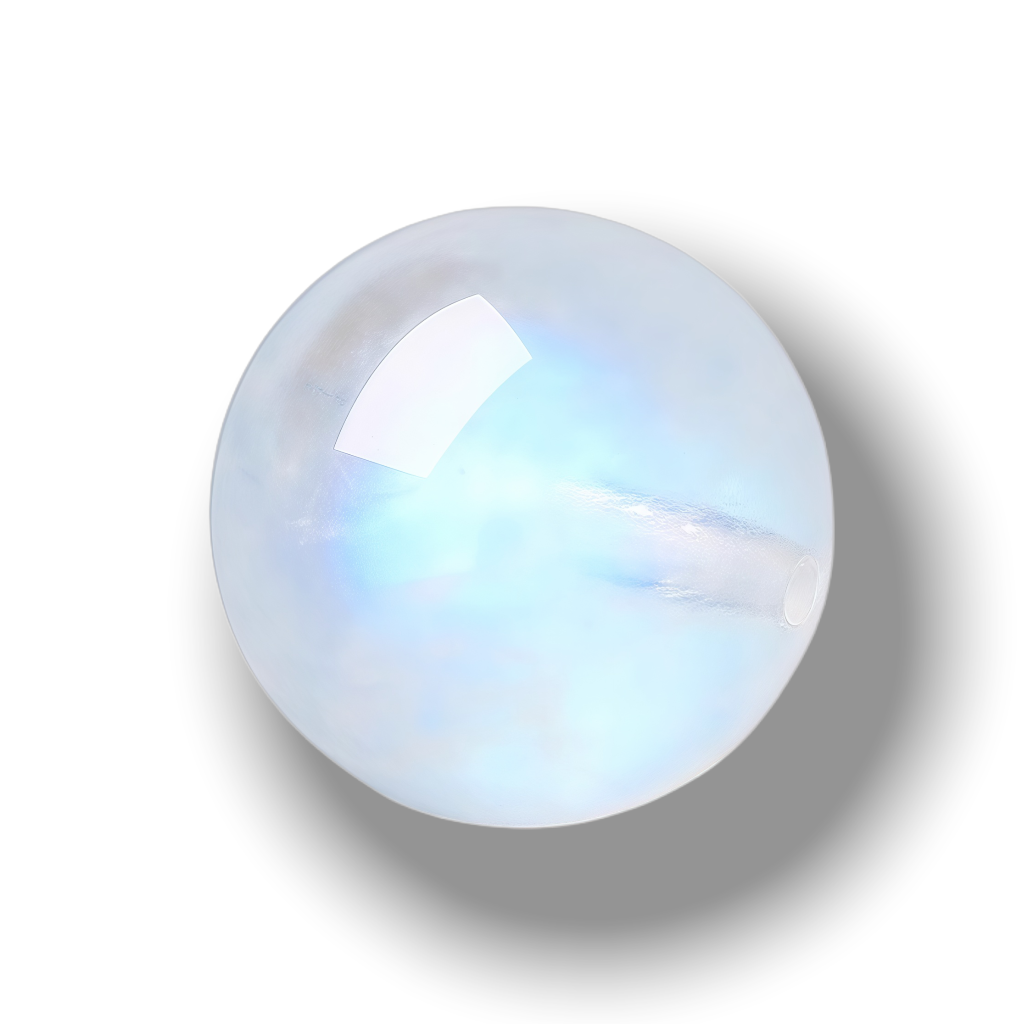 Ice Blue Moonstone（Single Bead）
