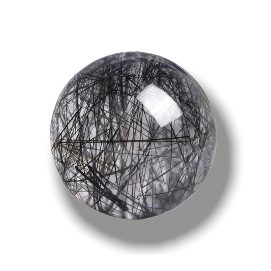 Natural Black Hair Crystal（Single Bead）