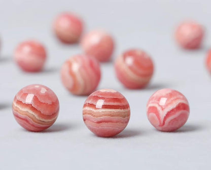 Argentine Rhodonite（Single Bead）