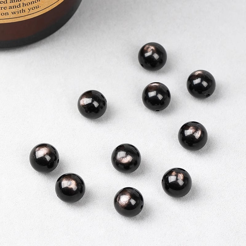 Natural Gold Stone（Single Bead）