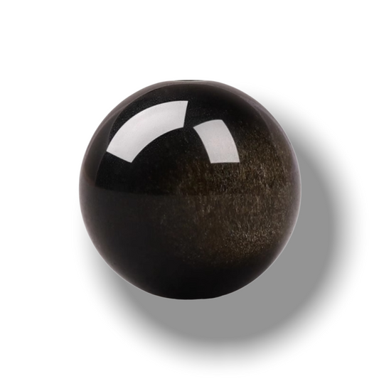 Double-eyed Gold Obsidian（Single Bead）