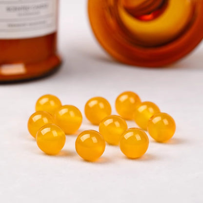 Natural Yellow Agate（Single Bead）