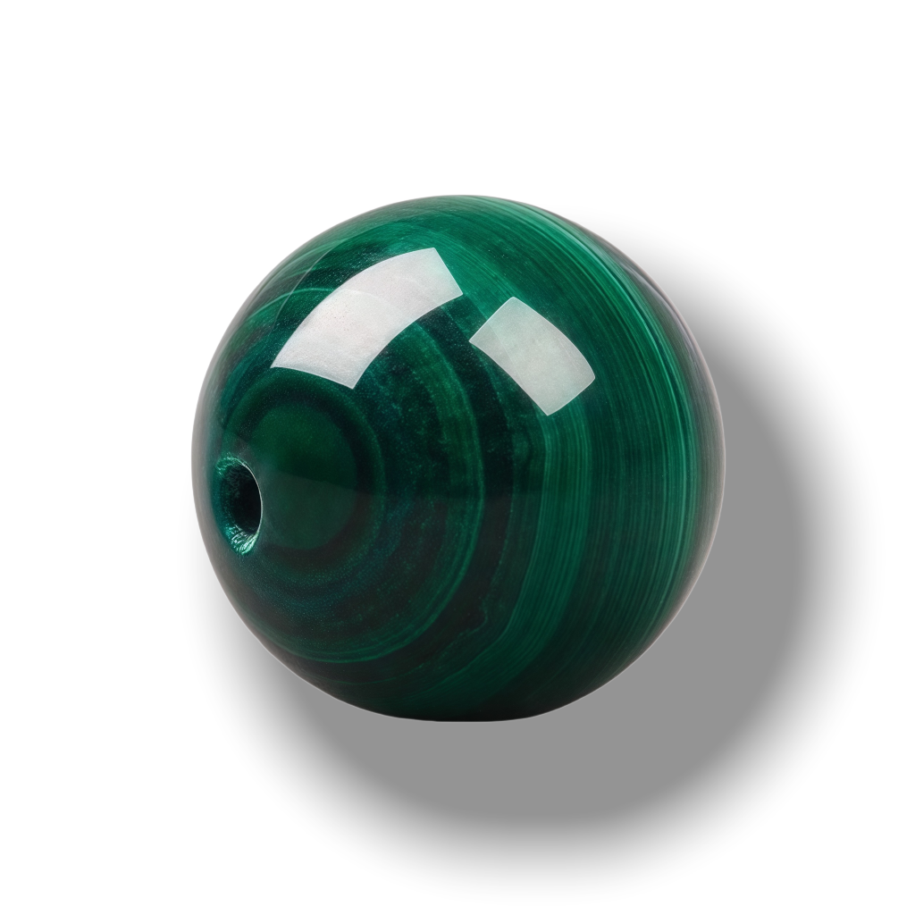 Natural Malachite（Single Bead）