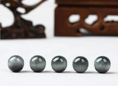 Natural Eagle Eye Stone（Single Bead）